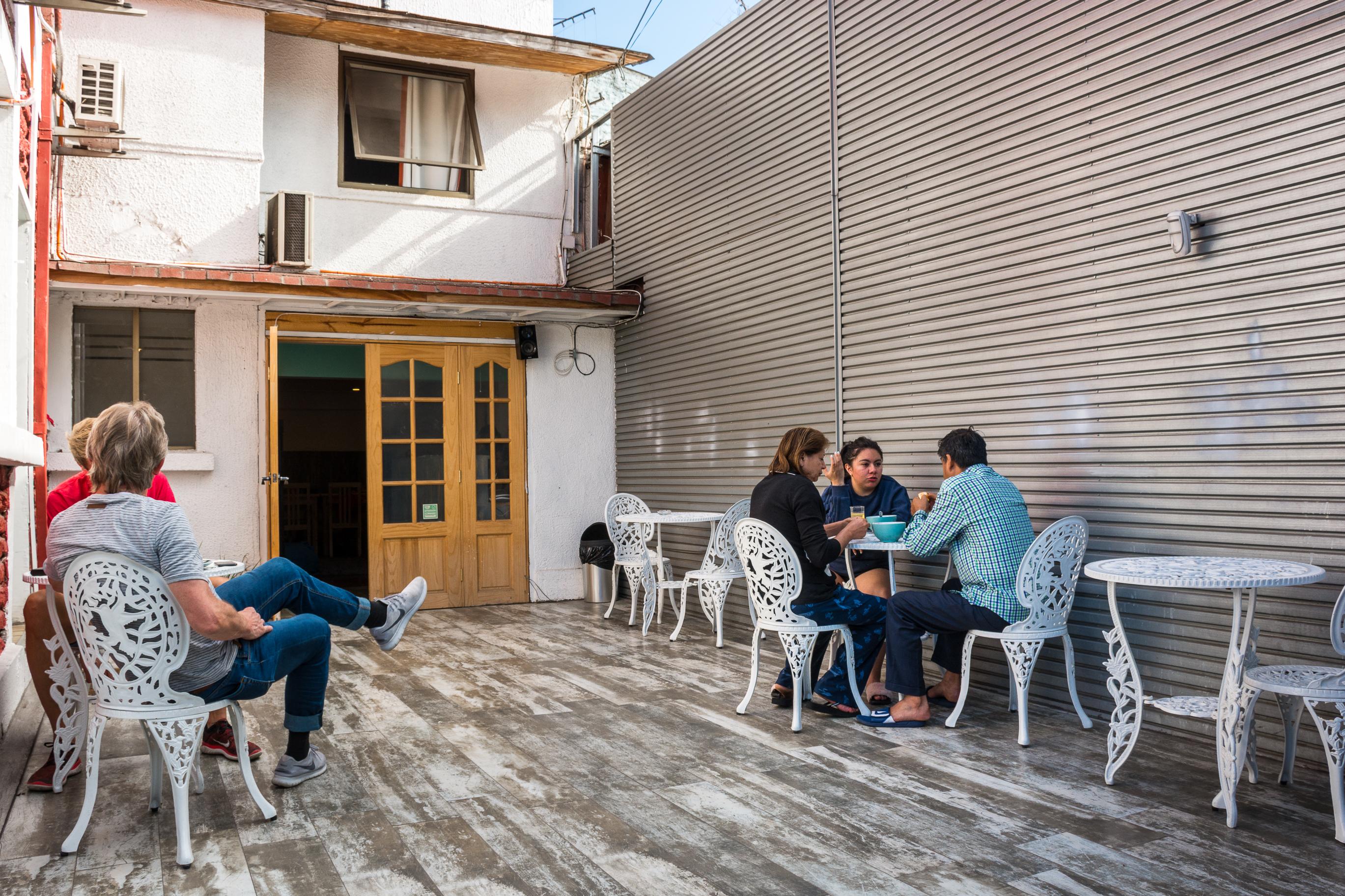 Hostal Casa Aborigen Santiago Ngoại thất bức ảnh