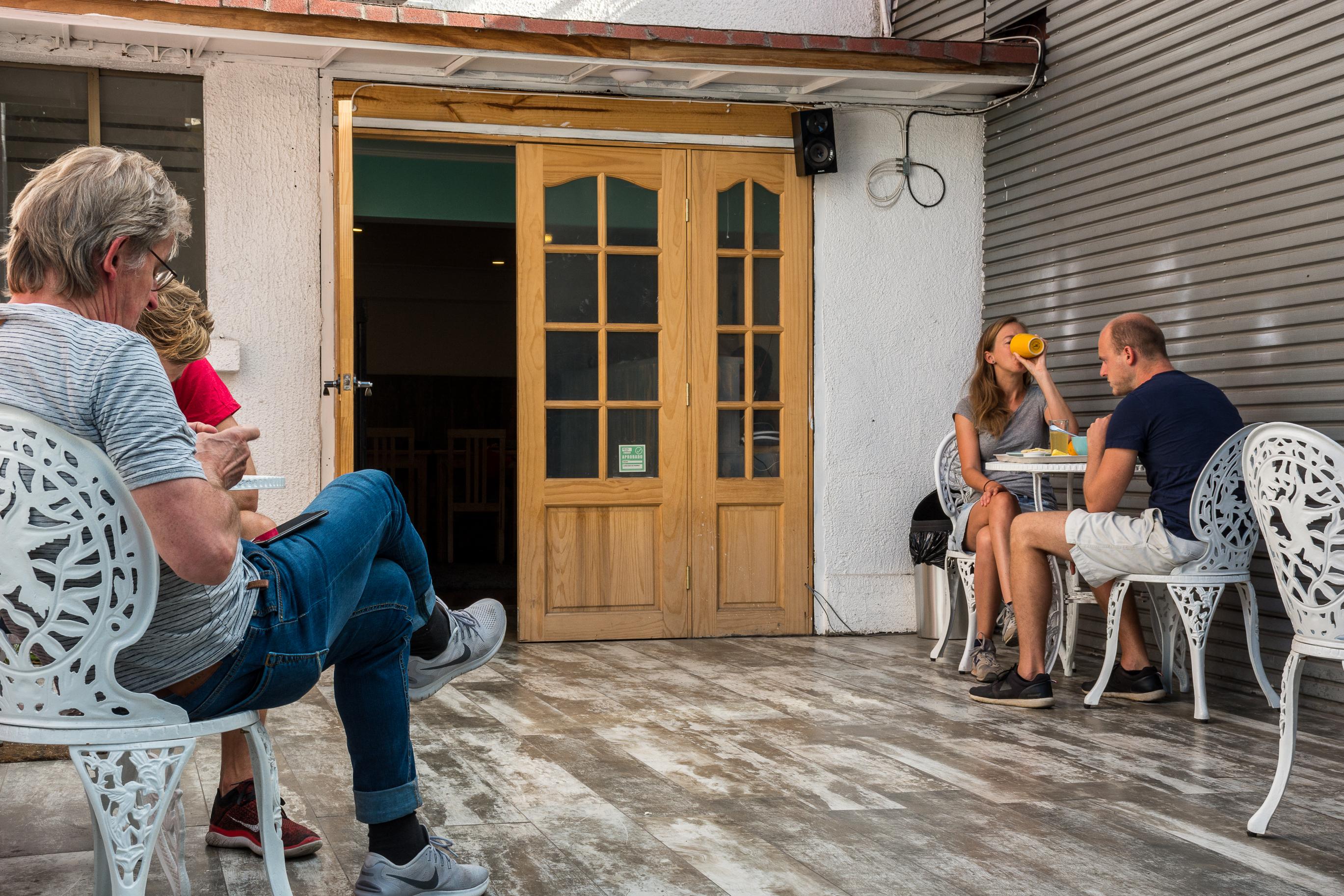 Hostal Casa Aborigen Santiago Ngoại thất bức ảnh